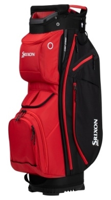 Srixon SRX Premium Cart Bag, Black/Red