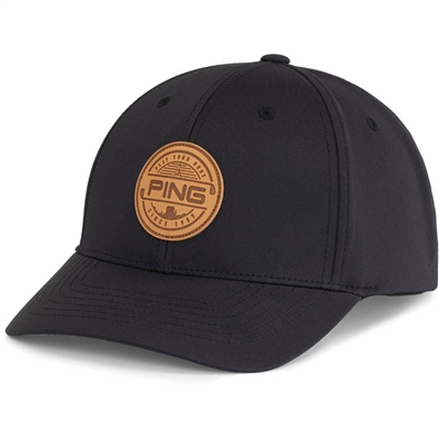 Ping Ranger Cap PING Men's Sedona Cap, Black
