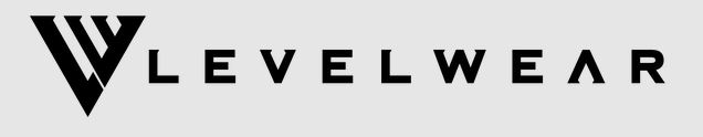 Levelwear Menâ€™s Crosswind Quarter Zip CL Logo Pullover, Blue/Charcoal
