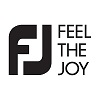 FootJoy FJ Mens 1/2-Zip Heather Blocked Vest, Black