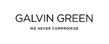 Galvin Green Mick Golf Polo Shirt, Black/Red/White